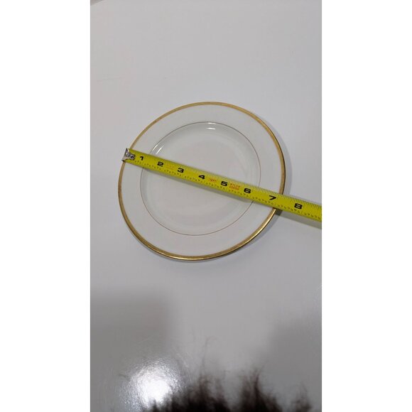 Syracuse China O.P.Co Gold Rimmed Ceramic Lunch Plate Vintage - Picture 5 of 8